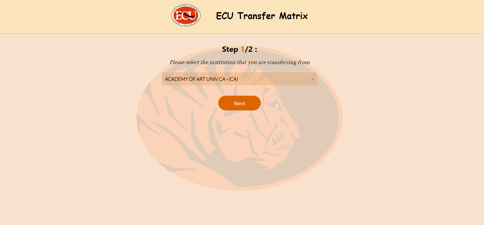 ECU Transfer Matrix